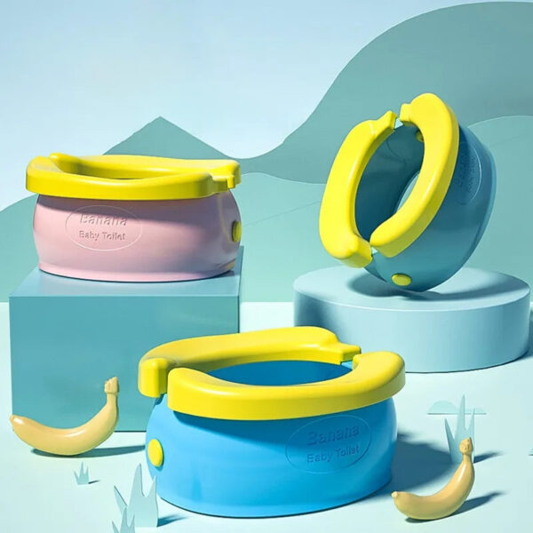 1322424998a75e01 Folding Travel Squatty Urinal for Children Baby Pot Toilet Portable Child Potty Training Seat