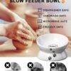 132523bc638ea6ec Y YHY Cat Bowl Anti Vomiting, Raised Cat Food Bowls, Tilted Elevated Cat Bowl, Ceramic Pet Food Bowl for Flat Faced Cats, Small Dogs, Protect Pet's Spine, Dishwasher Safe