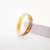 13392f13fc00da01 brand Jewelry Designer Couples Diamond Screw Ring Ladies stainless steel zircon jewelry Gift 6-10