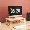 Elevated Monitor Base Home Computer Desktop Creative Rack Office Storage Supplies