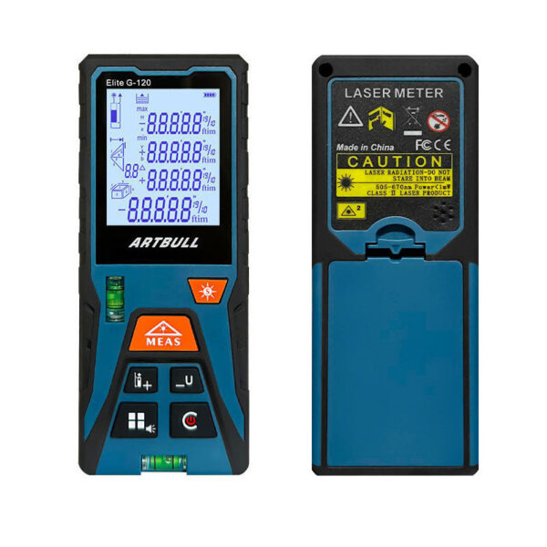 ARTBULL Green Laser 120m 50m Distance Meter Rangefinder Measurement Digital Tape Tool