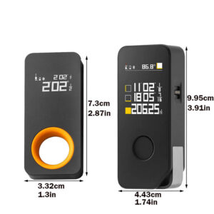 136d1f33225baa84 New Tape Measure, Smart Rangefinder, 50/30M, OLED Display, Laser Distance Meter, Connect APP To Draw