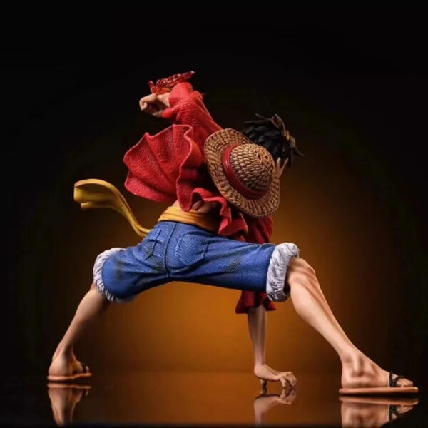 18cm One Piece Monkey D. Luffy Battle Style Action Figures Anime Collection PVC Model Doll Toys Kid Birthday Gifts
