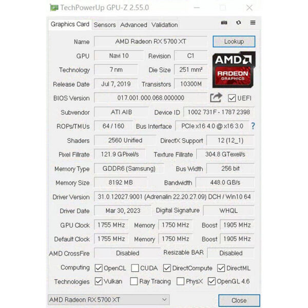 13724152ae49621b SOYO AMD Radeon RX5700XT 8GB Gaming Graphics Card GDDR6 Memory 256Bit PCIEx16 4.0 for Desktop Computer Video Cards RX 5700XT