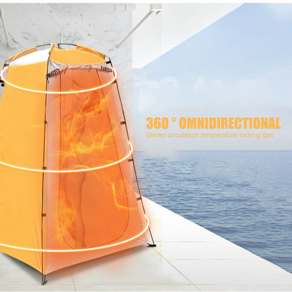 Portable Privacy Tent Outdoor Waterproof Changing Room Shelter for Camping Hiking Folding Beach Toilet Shower Bathroom