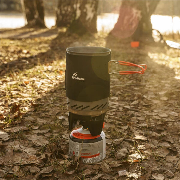 13ae0a9f7a910c70 Fire Maple Star X1 Camping Stoves Outdoor Hiking Cooking System With Stove Heat Exchanger Pot Bowl Portable Gas Burners FMS-X1