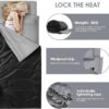 COSTWAY Double Sleeping Bag, Extra Large - 220 x 150 cm - Converts into 2 Singles, Waterproof Sleeping Bag with Free Pillows and Carrying Bag for Camping, Hiking