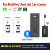 13b7f9ded2bf50a5 CarlinKit Wred & Wireless Android Auto & CarPlay Dongle Car USB Adapter For Aftermarket Android Car Radio Mirrorlink Split Sceen