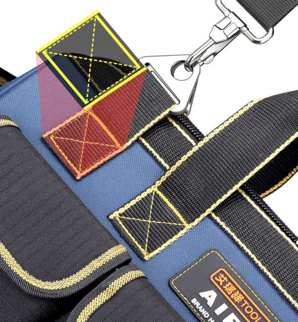 AIR Multifunctional Tool 1680D Oxford Cloth Electrician Waterproof and Wear-Resistant High Capacity Storage Bags