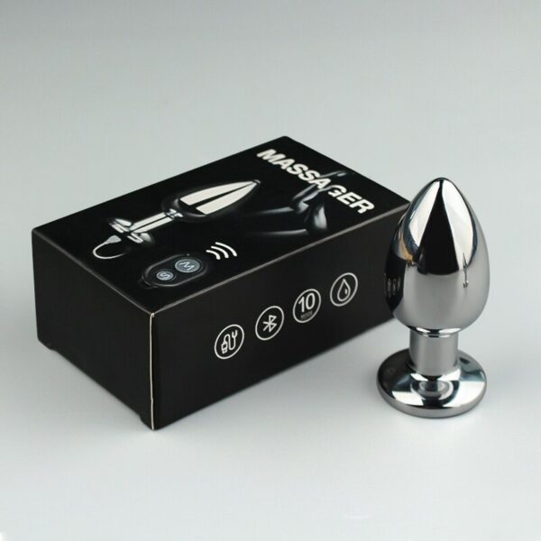 13d308fc5c83c26e JIUUY Hot Sales Stainless Steel Plug Vibrator Metal Toys For Adult Or Gay Sex Stimulator Products Anal Dildo