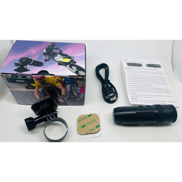 DV50 Action Camera HD 960P Bike Motorcycle Helmet Camcorder Outdoor Sport DV Video Waterproof Recorder Dash Cam for Car Bicycle