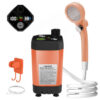 140167cbfd025af8 Camping Pump RV Outdoor Camp w/Full Screen Intelligent Digital Display Adjustable 6000mAh Shower Kit