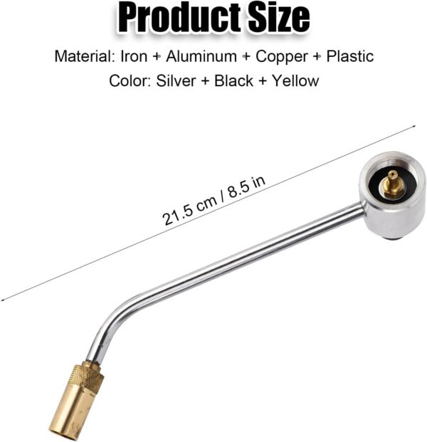 5430 Stove Pressure Regulator Replacement for Coleman Propane Stoves, Solves Gas Pressure Issues Camping Grill/Stove Connector for 1LB Propane Fuel Cylinder