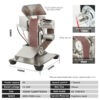 TUNGFULL Mini Belt Grinding Machine Tool Sharpening Machine Sanding Grinding Electric Sander Home Diy Polisher Machine