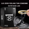 0.01 Ultra Thin Condoms For Men Long Sex Ejaculation Delay Rubber Condom Vaginal Massage Penis Sleeve Sex Toys For Adults 18