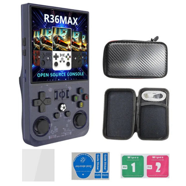 143b30895ed02354 R36max Open Source PSP ux System 4-Inch Large Screen HD hine Portable Retro Game