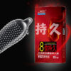 1457d5839fd55370 Ultra Sensitive Condom with Mace Pointed Design 10 PCS Lubricated Latex Condom Natural Feeling Safety Sex Accessories