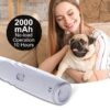 1475d45cc3a80d60 Electric Pet Grinder 2-Speed Rechargeable Dog Nail Clipper Cat Cutter Grooming for Medium & Small Puppy Trimmers Supplies