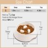Super Design Slow Feeder Dog Bowl, 1 Cup, Nonslip, Heat-Resistant, Sturdy, Suitable for Small to Medium Sized Dogs