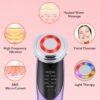 1494505bdf1f3f3b 7 in 1 Face Lift Devices EMS RF Microcurrent Skin Rejuvenation Women Facial Massager Light Therapy Anti Aging Wrinkle Beauty