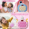 999 Levels Electronic Pop Quick Push Game Console With LED Screen Display Anti Stress Sensory Bubble Toys for Children Gifts
