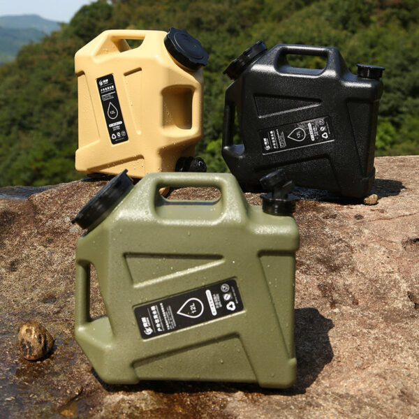 14c0af92df4fa452 Camping Bucket Large Capacity Portable Drinking Water Canister with Faucet No Leakage for Outdoor Travel Driving Hiking
