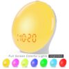14c452f589efb67c Wake Up Light Alarm Clock Kids, Heavy Sleepers, Bedroom, with Sunrise Simulation, Sleep Aid, Dual Alarms, FM Radio, Snooze, Nightlight, Daylight, Colors, 7 Natural Sounds, Ideal for Gift