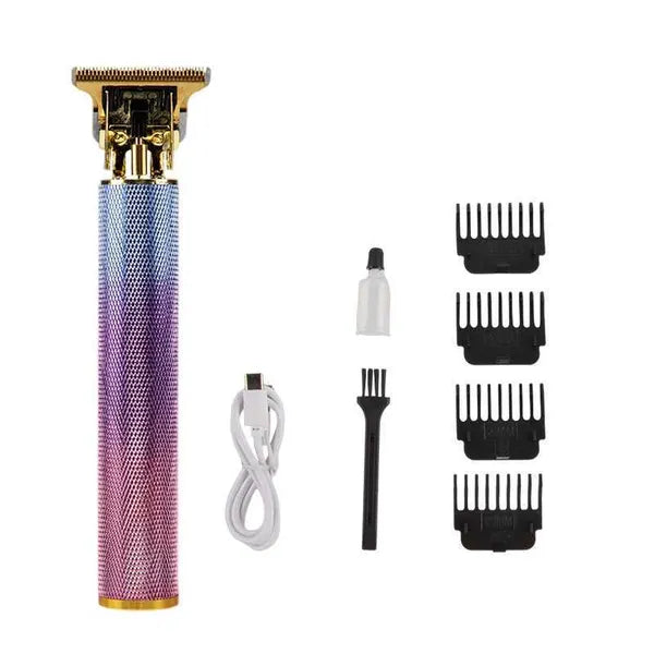14d0d02909843bf3 T9 LCD Display Men's Clipper Beard Trimmer Rechargeable Hair Cutting hine Barber Shaver Electric Razor Cutter tendeuse L2402