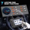 14da574b0056c320 MUCAR CS6 Automotive Scanner Car Diagnostic Tool ABS SRS TCM ECM TPMS 6 System Code Read Oil Brake 7 Reset Lifetime Free Update