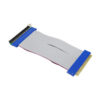 14db8155fd5a7674 PCI-E PCI Express 16X Riser Card Extender Flex Flexible Extension Cable for 1U 2U Small Case