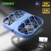15010197643a4b18 JJRC H107 8k Drone wifi fpv drones with camera hd 4k remote control helicopter Plane Pocket Quadcopter Christmas Gift for boys
