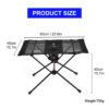152010d3f46453bc Widesea Camping Folding Table Tourist Picnic Pliante Dinner Foldable Travel Furniture Equipment Supplies Tourism Outdoor Fishing