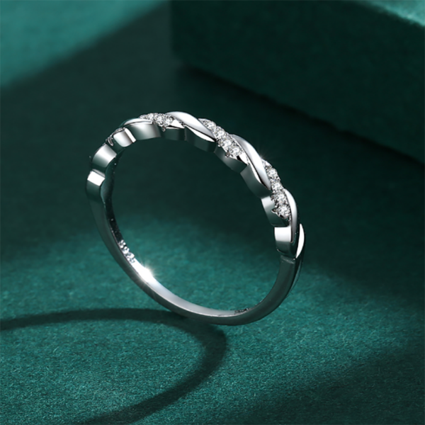 1525e7be42df782d NEW Fashion Wrap Rings For Women Real S Sier Elegant Finger Crystal Diamond Rhinestone Zircon Dainty Gift Jewelry
