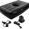 BBL Recovery Air Mattress with Hole, Post-Surgery Inflatable Bed for Brazilian Butt Lift, Electric Pump, Waterproof PVC, Ideal for Sleeping, Sitting, and Relaxation, Pink