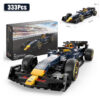 15291c08e71e3821 Technical F1 Formula Racing Sport Car Model Building Blocks City 1:24 Assembly C42 Speed Vehicle Bricks Toys For Kids Adult Gift