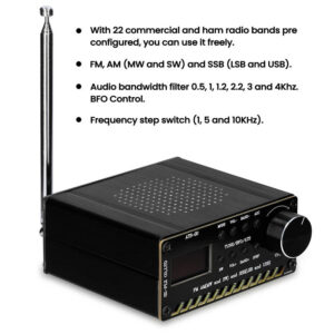 15327d70115fefc1 ATS-20 SI4735 Full Waveband Receiver FM AM (MW SW) SSB (LSB & USB) Covering Commercial Amateur Radio Bands
