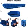 REDCAMP Kids Sleeping Bag, 3-4 Season Childrens Sleeping Bags for Warm or Cold Weather, Ideal for Camping, Hiking, Backpacking, Traveling, Outdoors
