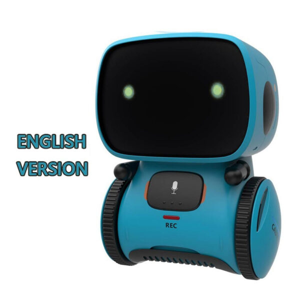 15722a4bfd819135 Interactive Cute Toy Smart Robot for Kids Dance Voice Command Touch Control Toys birthday Gifts