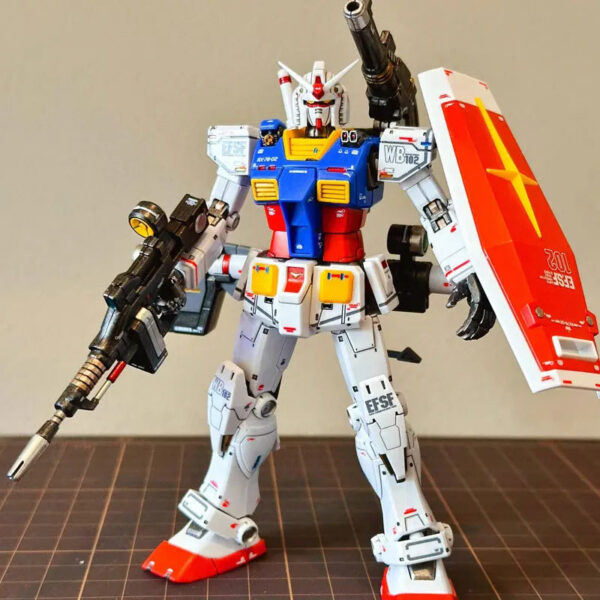 GTO 1/144 Ganso Yuan Zu The Warring States Astray Out Frame Assemble The Model Mecha Toys RX-78-2 Action Figures Ornament Gift