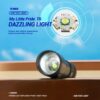 15908c5ac2fdd40c Mini Torch LED Rechargeable Portable USB Charging Flashlight High Power Bank Camping Waterproof Long Range Lantern