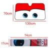 Solar Protection 4 Colors Eyes Heated Windshield Sunshade Car Window Windscreen Cover Shade Auto Sun Visor Car-covers