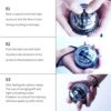 159994c13fd3b984 LED Trainer Auto-Start Gyroscopic Arm Hand Forearm Exerciser Power Wrist Gyro Ball Sport Fiess Equipment