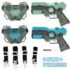 15b6955bcd7fc7fe Tag Battle Game Gun Set Electric Infrared Toy Guns Weapon Kids Laser Strike Pistol For Boys Children Indoor Outdoor Sports