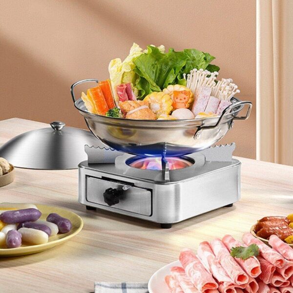 160e9477201f6a2c Portable Alcohol Stove, Outdoor Camping Stove, Compact Stainless Steel Burner, Camping Cookware for Hiking, Picnic, Bbq, to Boil Water