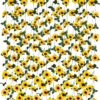 3 Pack Artificial Sunflower Garland, 7.5ft/Strand Silk Sunflowers Hanging Vines Flowers with Green Leaves for Room Kitchen Garden Birthday Wedding Baby Shower Party Table Decor Large