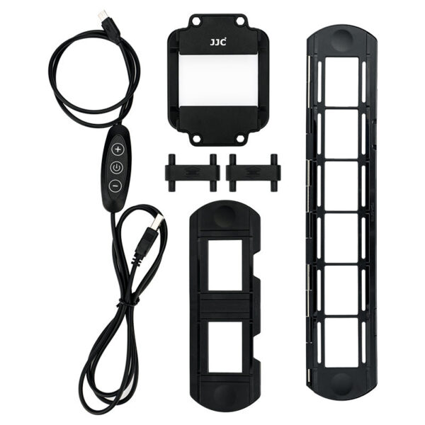 JJC Negatives Scanning LED Light Set Kit 35mm with Strips & Slides Holder Photo Scanner Film Digital Converter Copy