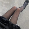 Women Socks Spring Summer Autumn Polka Dot Stockings Womens Thin Black Silk JK Anti Hook Sexy Ins Trendy Pantyhose