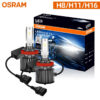 168e26bc03fa9306 OSRAM LEDriving YLZ HL H7 H4 LED Car Headlight H1 H8 H11 H16 HB3 HB4 HIR2 9012 12V 6000K Super Bright White Lamps Auto Bulb 2pcs