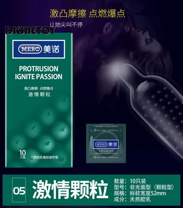 16c16d094f4eccab 6PCS/Box Female G-spot Vaginal Stimulation Condoms Adult Sex Products Extra Sensitive Penis Sleeve Ribbed Dotted Spike Condom