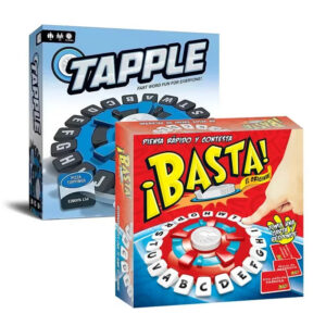 16c6288371a4b5f8 New Basta Spanish Word Fast-Paced Family Board Game The Quick Thinking Letter Pressing Tapple Games versión en español